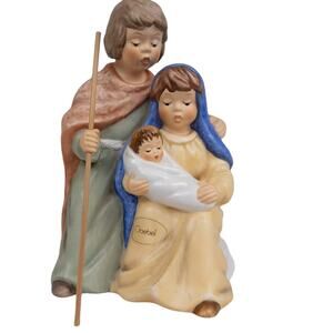 Goebel Holy Family Mary, Joseph and Baby Porcelain Figurine,